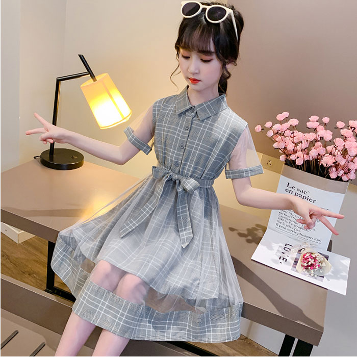 ワンピース 女の子 フォーマル 半袖 通販 フォーマルワンピース フォーマルワンピ ワンピ 子供服 子ども服 Aラインスカート チュール Aライン ワンピース | BACKYARD FAMILY | 09