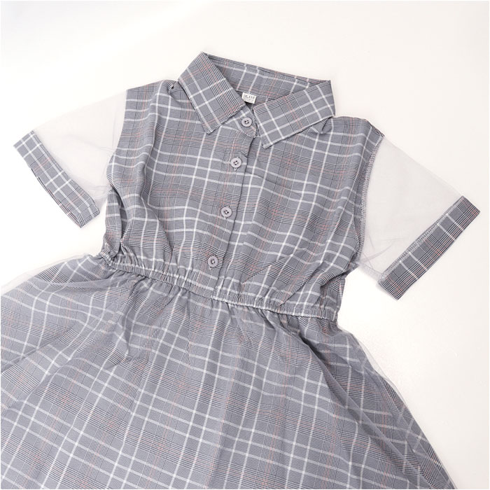 ワンピース 女の子 フォーマル 半袖 通販 フォーマルワンピース フォーマルワンピ ワンピ 子供服 子ども服 Aラインスカート チュール Aライン ワンピース | BACKYARD FAMILY | 11