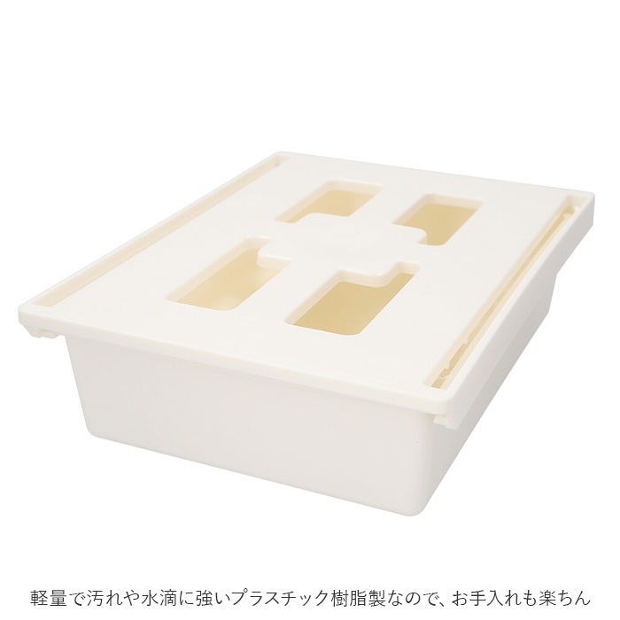 デスク 通販デスク 引き出し トレー 取り付け Mサイズ 引出し 後付け トレイ 机 テーブル デスク下 キッチン カトラリー 調理器具 シンプル 無地 デスク | ブランド登録なし | 05