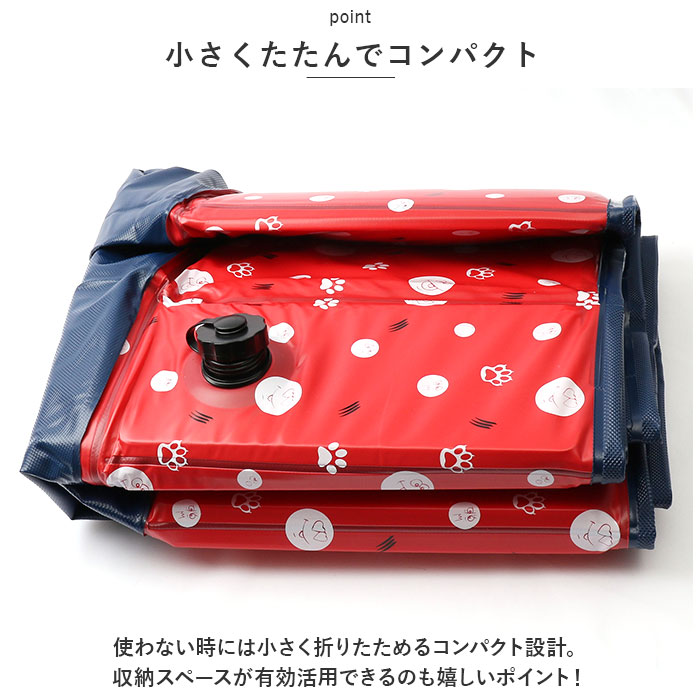 ペットプール 通販ペットプール 犬用プール 無地 プール ペットバスプール 犬 いぬ ペット用 ペット お風呂 浴槽 バスタブ 折り畳み式 折りたたみ  ペットプール | ブランド登録なし | 09