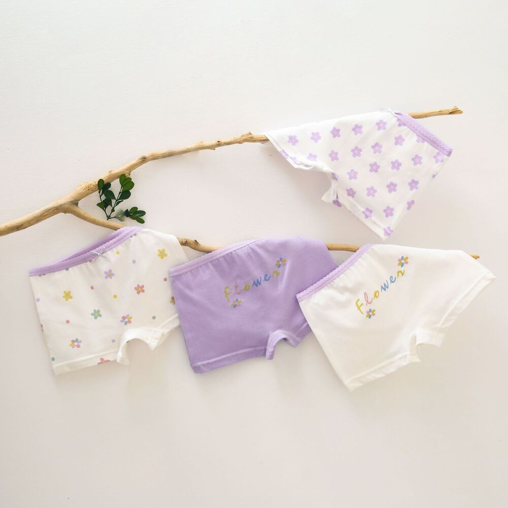 ショーツ ボクサーショーツ 女の子４枚セット 通販 ボクサーパンツ パンツ インナー 下着 インナーウェア 子供服 子ども服 子供 子ども こども キッズ ショーツ | BACKYARD FAMILY | 01