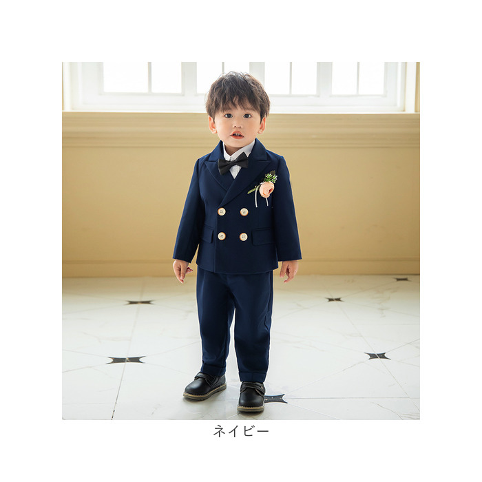 フォーマルスーツ 男の子 通販 スーツ フォーマル 子供スーツ キッズスーツ 子供服 ジャケット ベスト ズボン 蝶ネクタイ ジュニア キッズ おしゃれ 韓国 | BACKYARD FAMILY | 20