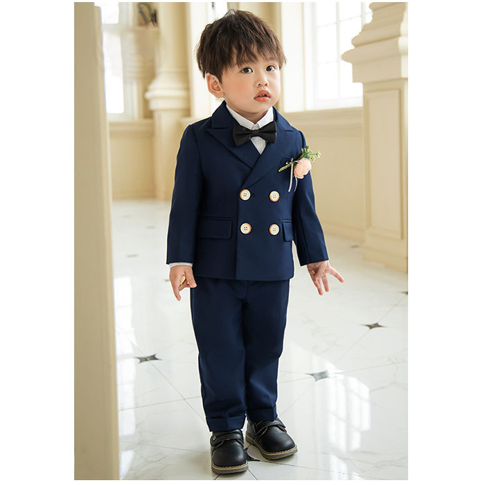 フォーマルスーツ 男の子 通販 スーツ フォーマル 子供スーツ キッズスーツ 子供服 ジャケット ベスト ズボン 蝶ネクタイ ジュニア キッズ おしゃれ 韓国 | BACKYARD FAMILY | 04