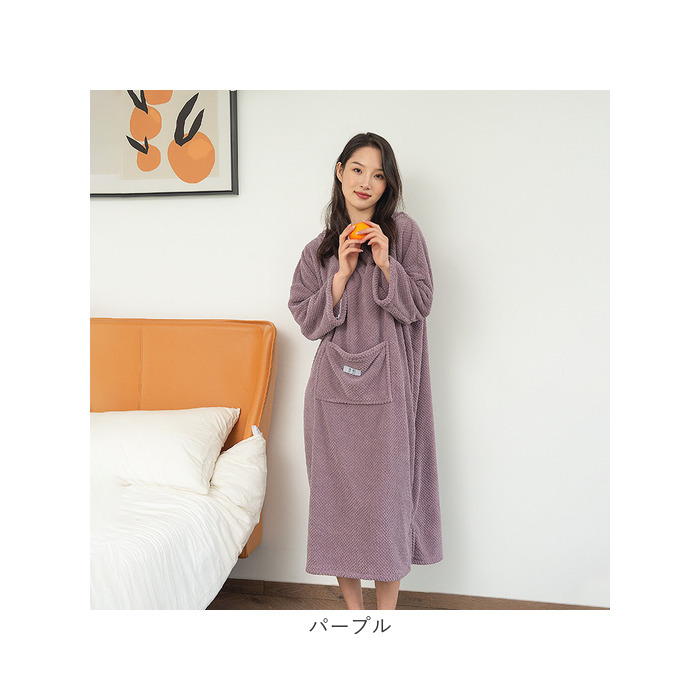 バスローブ 長袖 フード付き 通販 バスタオル ガウン ルームウェア