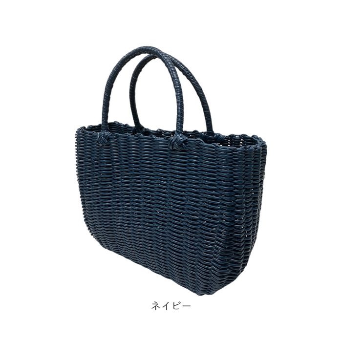 かごバッグ 夏 おしゃれ 通販 カゴバッグ かごバック ビニール 手編み