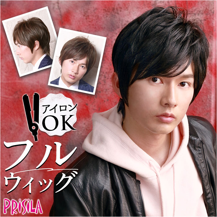 プリシラ prisila プリシラ ウィッグ MA-10 メンズ 通販 オールウイッグ オールウィッグ フルウィッグ フルウイッグ 全頭かつら かつら ウイッグ | 