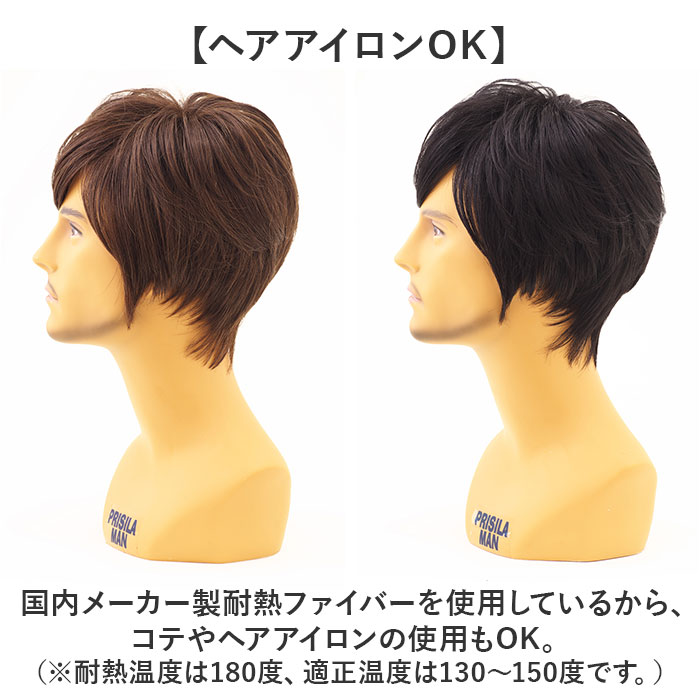 プリシラ prisila プリシラ ウィッグ MA-10 メンズ 通販 オールウイッグ オールウィッグ フルウィッグ フルウイッグ 全頭かつら かつら ウイッグ |  | 16