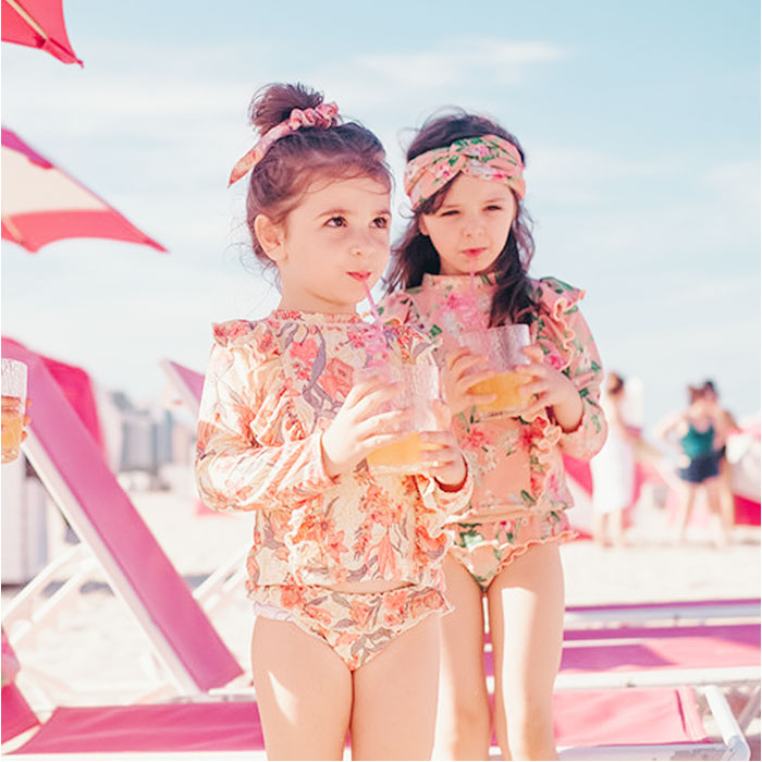 キッズ 水着 女の子 セパレート 通販 スイムウェア キッズ水着 ラッシュガード みずぎ 子供水着 フリル 長袖 柄 こども 子供 子ども 上下 上下セット キッズ |  | 02