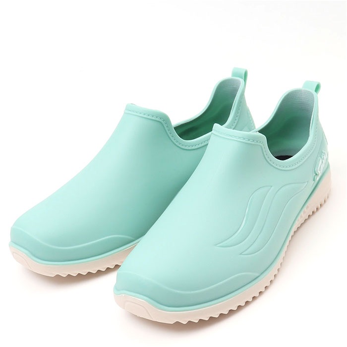 レインシューズ ショート レディース 通販 防水スリッポン スリッポン 防水シューズ コックシューズ 厨房靴 滑りにくい 防滑 晴雨兼用 丸洗いOK  レインシューズ |  | 09