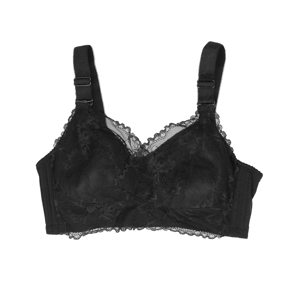ノンワイヤー 通販ノンワイヤー ブラ ワイヤーレス ノンワイヤーブラ レース 薄い 大きいサイズ 総レース デザイン 下着 インナー ビッグ カップ  ノンワイヤー | ブランド登録なし | 03
