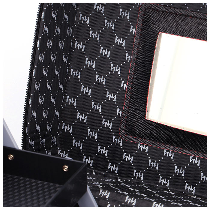 メイクボックス 大容量 通販 コスメボックス 化粧ボックス 収納ボックス コスメ 収納 メイクケース バニティ 2段 バニティケース 鏡付き 化粧品 メイクボックス | ブランド登録なし | 10