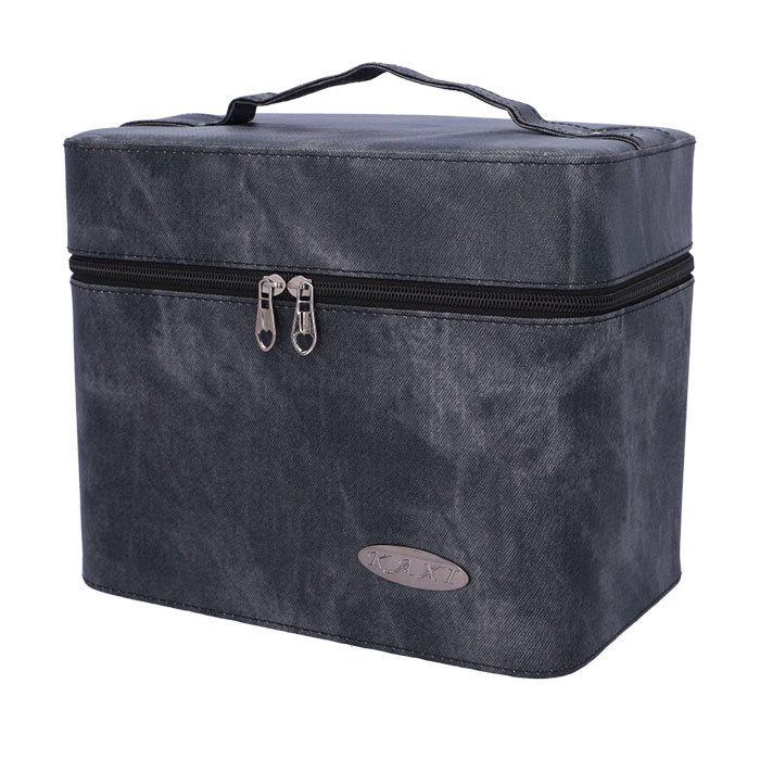 メイクボックス 大容量 通販 コスメボックス 化粧ボックス 収納ボックス コスメ 収納 メイクケース バニティ 2段 バニティケース 鏡付き 化粧品 メイクボックス | ブランド登録なし | 04