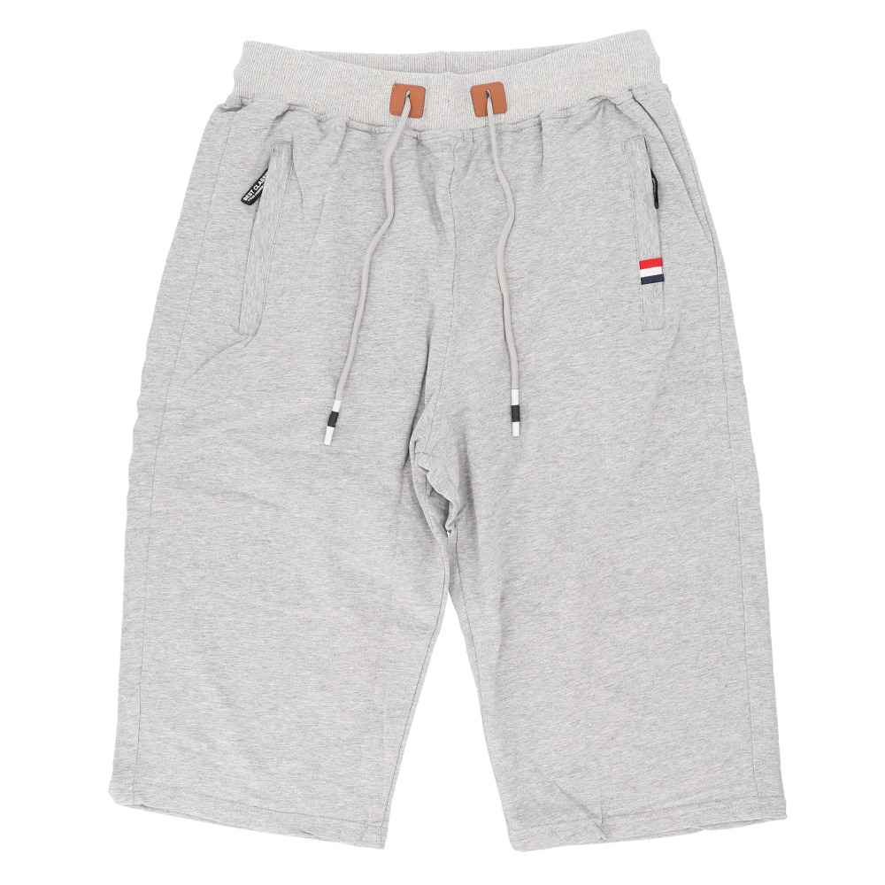 スエットパンツ メンズ 七分丈 通販 ハーフパンツ 七分丈パンツ コットンパンツ ウェストゴム ショートパンツ 短パン コットン 綿 パンツ ズボン スエットパンツ | BACKYARD FAMILY | 01
