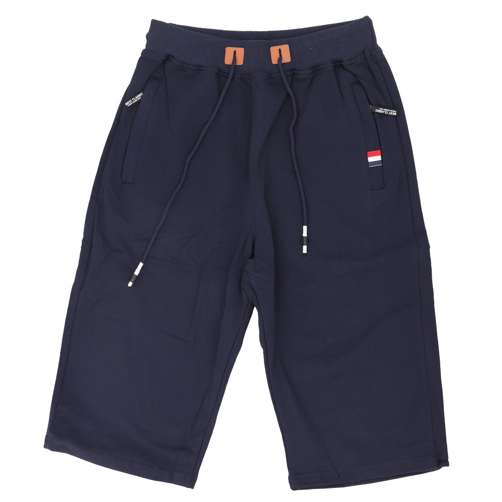 スエットパンツ メンズ 七分丈 通販 ハーフパンツ 七分丈パンツ コットンパンツ ウェストゴム ショートパンツ 短パン コットン 綿 パンツ ズボン スエットパンツ | BACKYARD FAMILY | 04