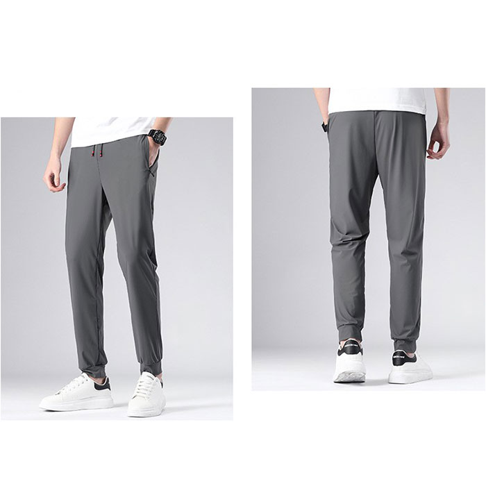 スポーツパンツ メンズ 通販 アイスシルクパンツ ロングパンツ
