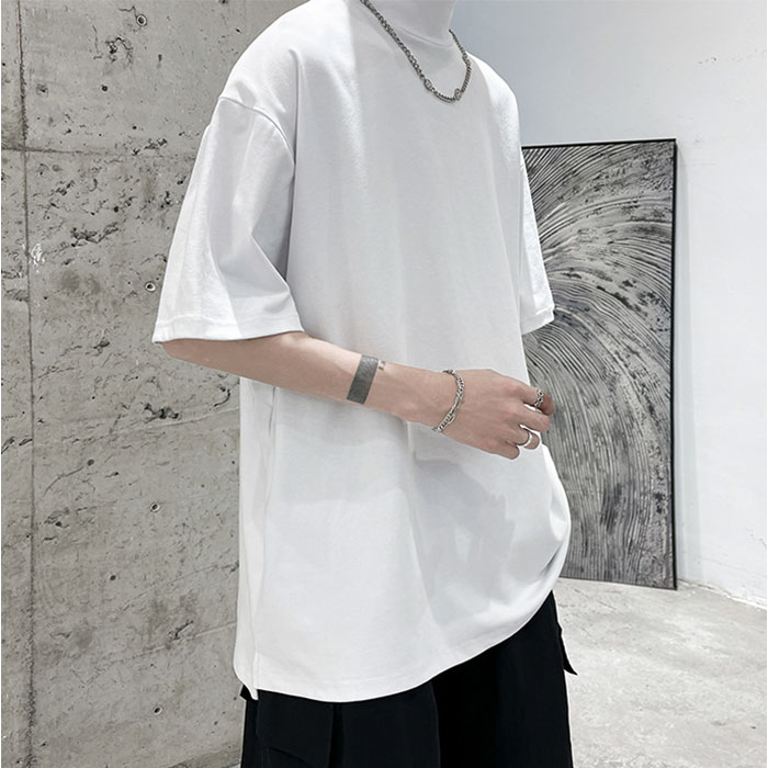 G/FOREジーフォア メンズ Tシャツ 半袖 モックネックTシャツ人気夏 G/FORE ジーフォア Mサイズ モックネックT-シャツ ホワイト