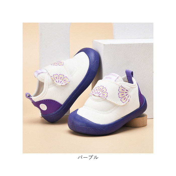 おしゃれ ベビーシューズ 通販 靴 くつ スニーカー ズック靴 シューズ 上履き 女の子 男の子 ベビー 赤ちゃん 子供 子ども こども かわいい 柔らかい おしゃれ | BACKYARD FAMILY | 17