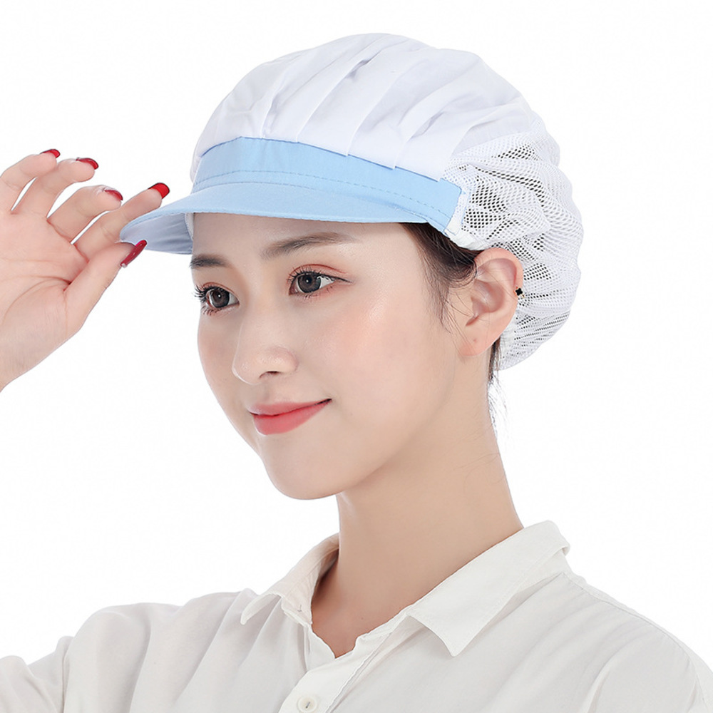 衛生キャップ 帽子 通販 衛生帽子 メッシュ 給食帽子 調理帽子 大人用 調理 キャップ コック帽 洗濯可能 通気性 業務用 作業用 無地 髪の毛収納 衛生キャップ | BACKYARD FAMILY | 10