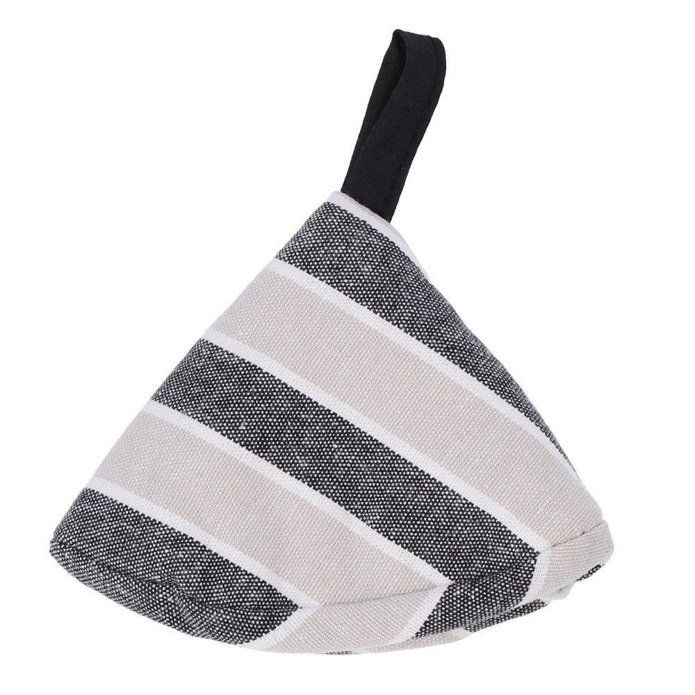 鍋つかみ 三角 通販 三角鍋つかみ なべつかみ 鍋掴み 三角なべつかみ おしゃれ かわいい 鍋 なべ コットン 綿 さんかく 紐付き キッチンツール 鍋つかみ | ブランド登録なし | 01