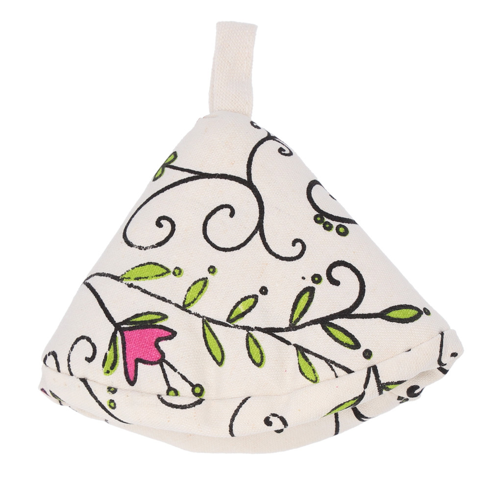 鍋つかみ 三角 通販 三角鍋つかみ なべつかみ 鍋掴み 三角なべつかみ おしゃれ かわいい 鍋 なべ コットン 綿 さんかく 紐付き キッチンツール 鍋つかみ | ブランド登録なし | 02