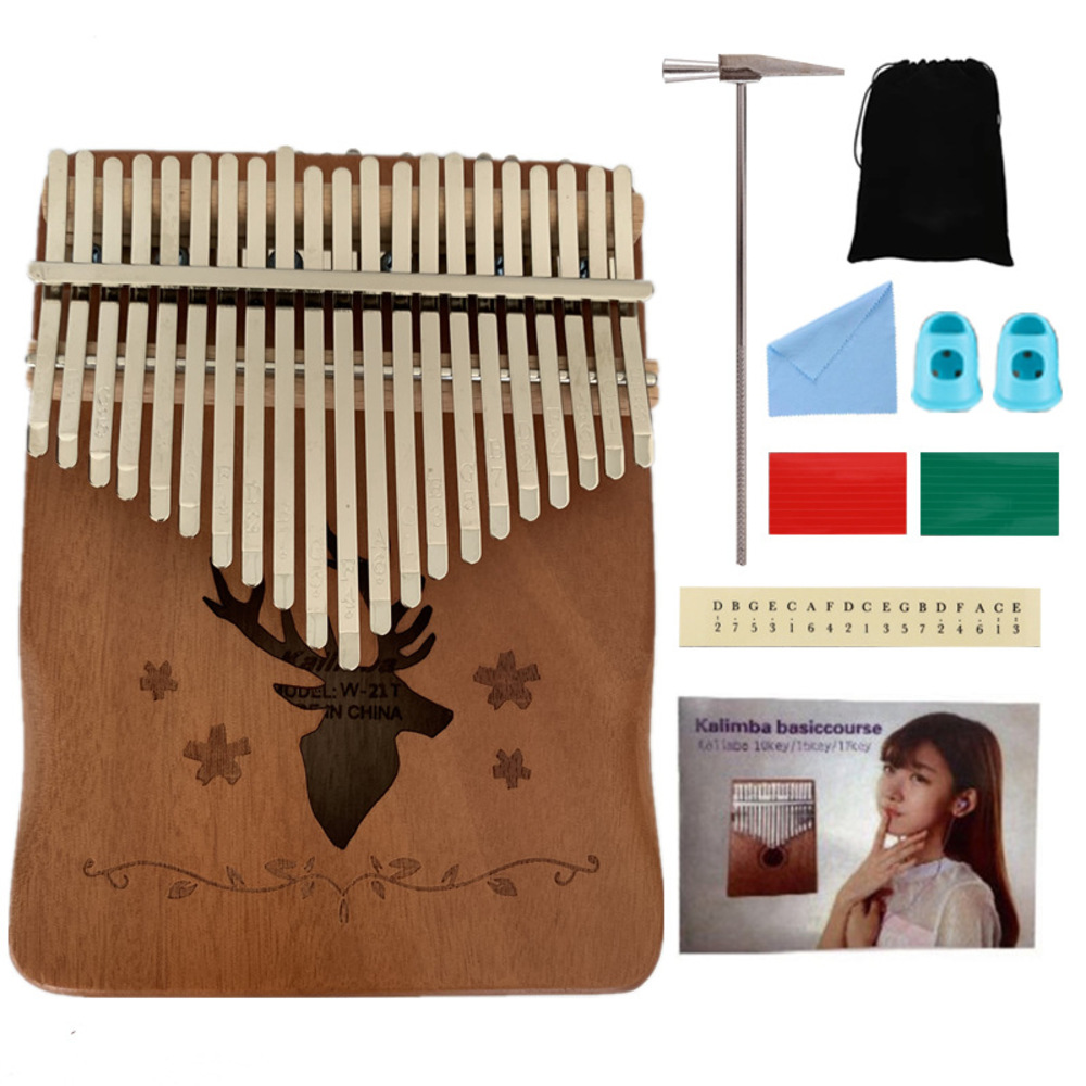 カリンバ 21キー 通販 21音 キッズ おしゃれ 親指ピアノ サムピアノ おやゆびピアノ アフリカ楽器 楽器 子供用 ピアノ フィンガーピアノ ポータブル カリンバ | ブランド登録なし | 05