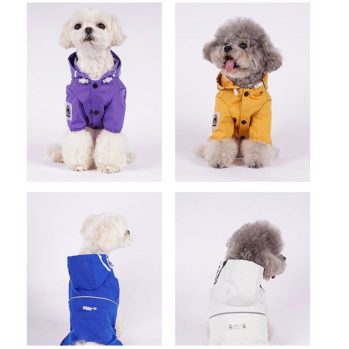 犬 レインコート フード付き 通販 雨具 カッパ 合羽 犬服 犬の服 犬の洋服 ドッグウェア ペット用品 犬用 イヌ いぬ かわいい おしゃれ 雨 雨の日 散歩 |  | 06