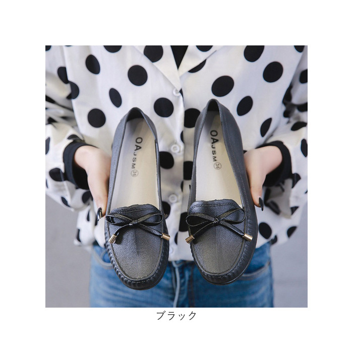 レインシューズ ローファー レディース リボン 通販 スリッポン フラットシューズ 雨靴 カジュアルシューズ ローヒール 晴雨兼用 ぺたんこ レインシューズ |  | 16