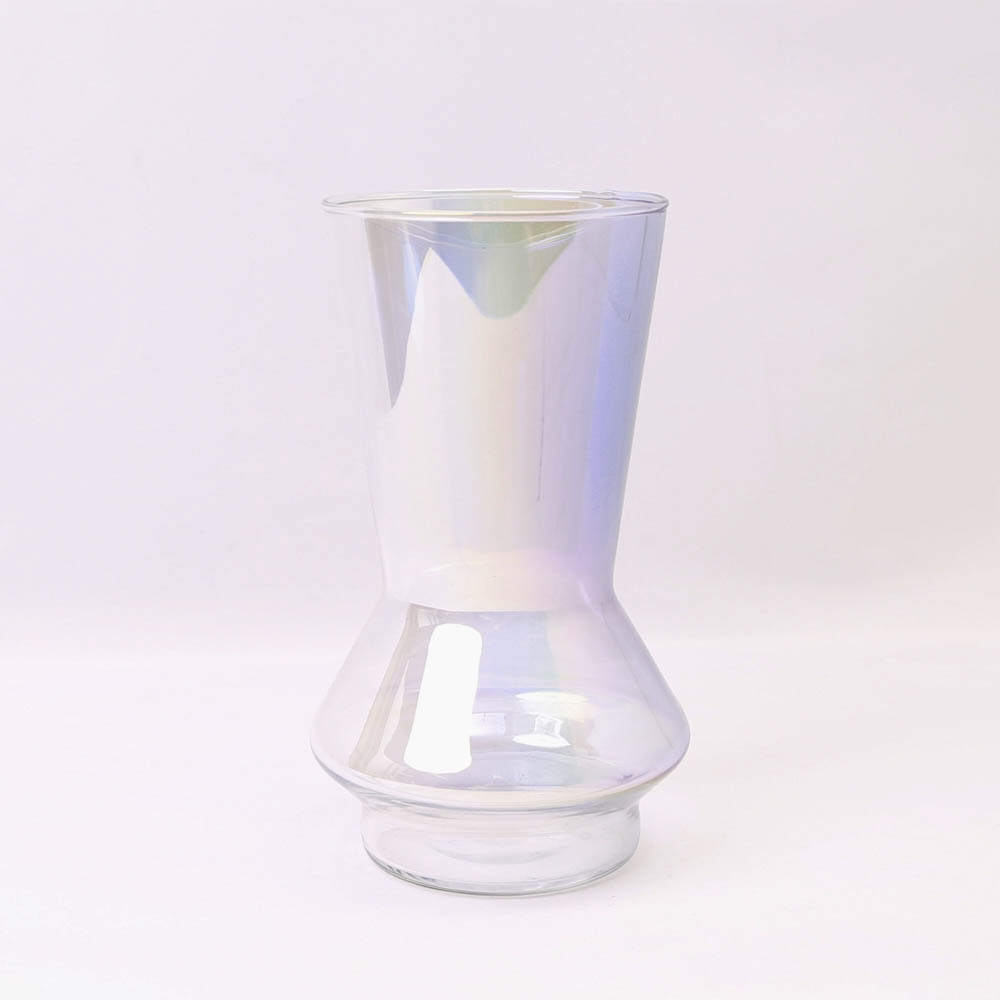 花瓶 ガラス 大きい ヨーロピアン 花びん おしゃれ花瓶 フラワーベース 生け花 花器 ガラス花瓶 ガラス瓶 透明 円柱 シンプル モダン リビング