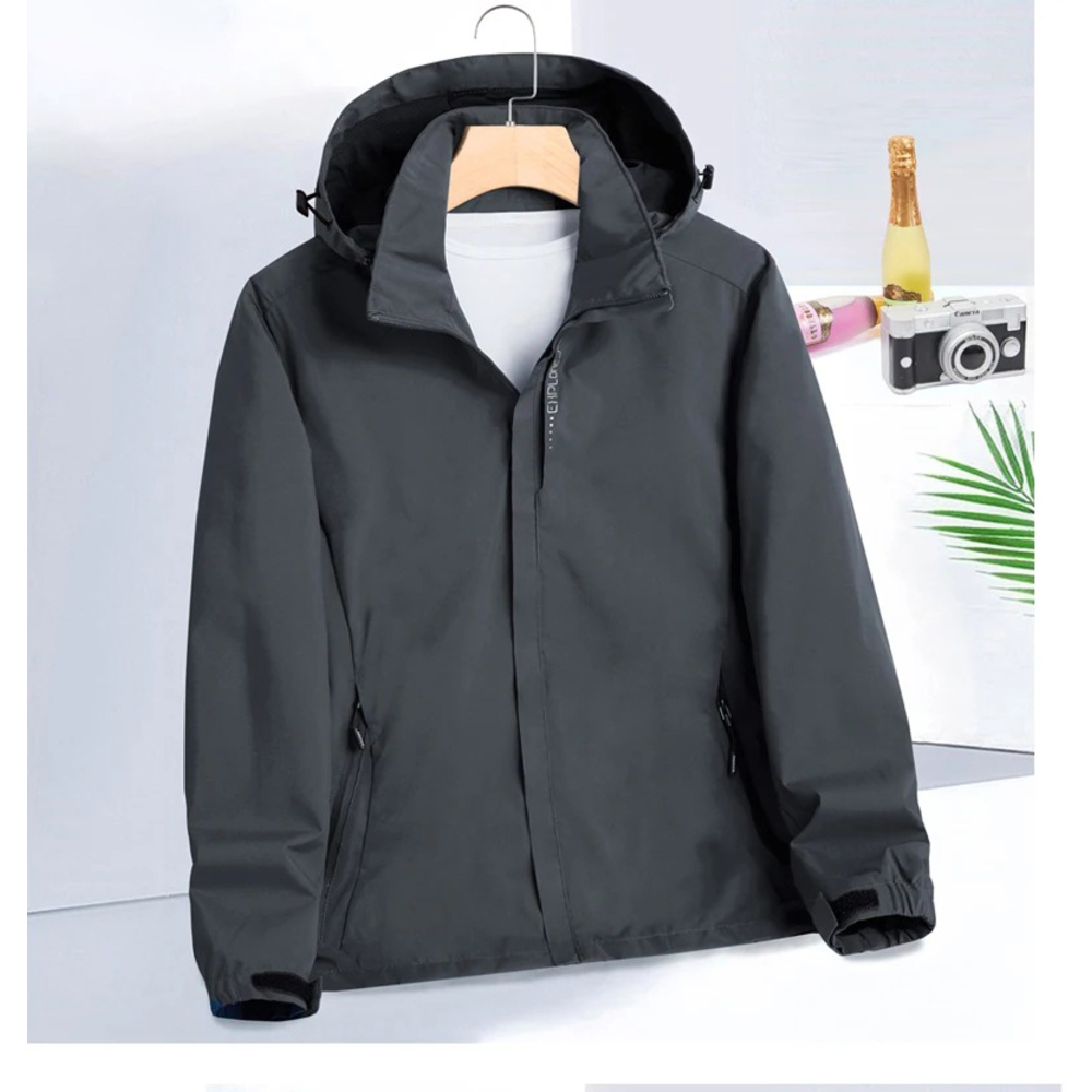 ジャケット フード付き 長袖 通販 ウインドブレーカー コート マウンテンパーカー 作業服 登山ウェア 薄手 レディース メンズ はっ水 撥水 無地 防寒 ジャケット | BACKYARD FAMILY | 02