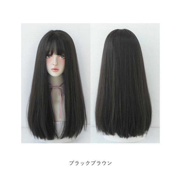 ウィッグ 通販ウィッグ ロング ストレート ウイッグ ロングヘア かつら
