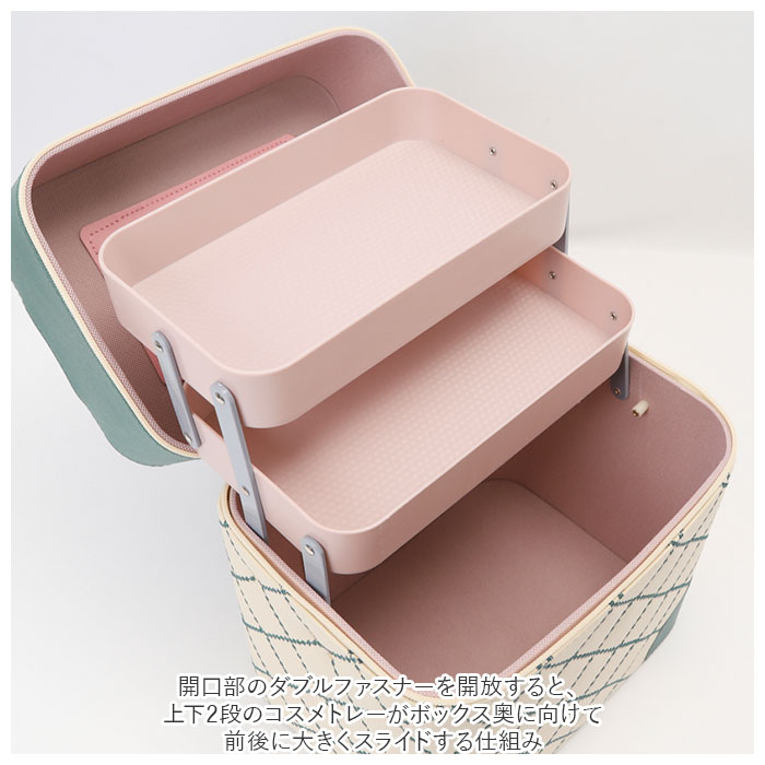 メイクボックス 通販メイクボックス 大容量 コスメボックス バニティケース 化粧品 収納 ボックス コスメ収納ボックス コスメケース メイクボックス | ブランド登録なし | 10