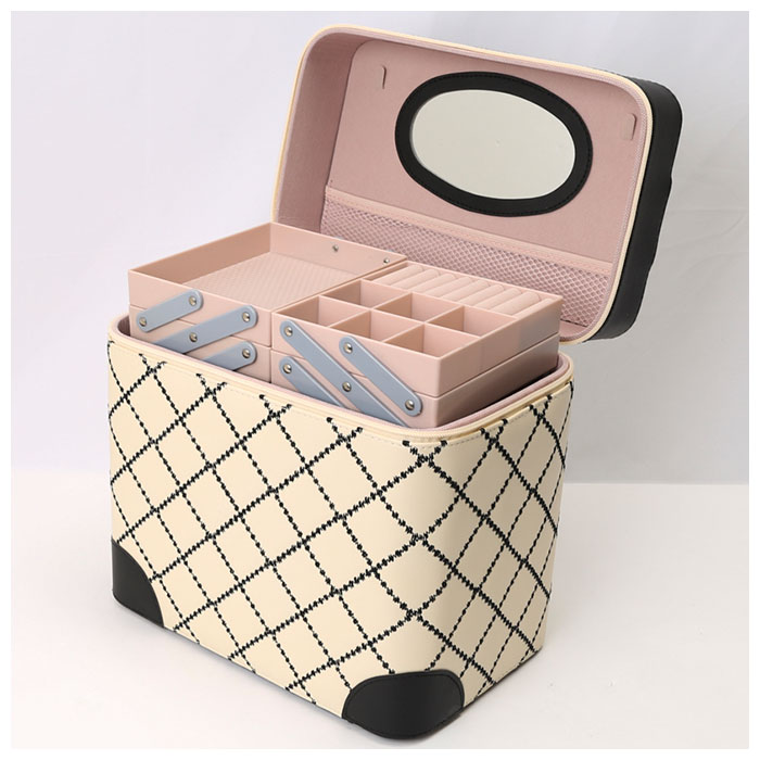 メイクボックス 通販メイクボックス 大容量 コスメボックス バニティケース 化粧品 収納 ボックス コスメ収納ボックス コスメケース メイクボックス | ブランド登録なし | 05