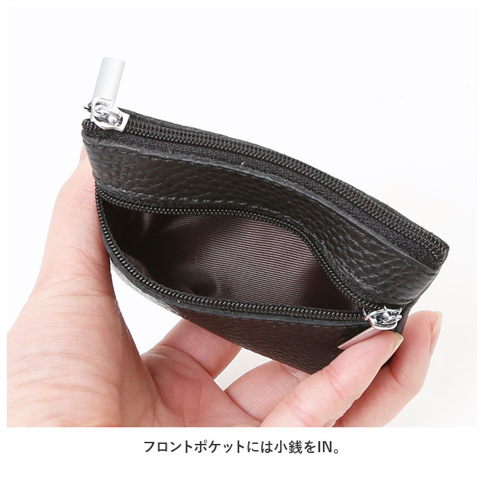 ミニ財布 通販ミニ財布 本革 小銭入れ コインケース 財布 サイフ カードケース カード入れ 多機能 キーケース 牛革 本革財布 牛革財布 メンズ ミニ財布 | ブランド登録なし | 07