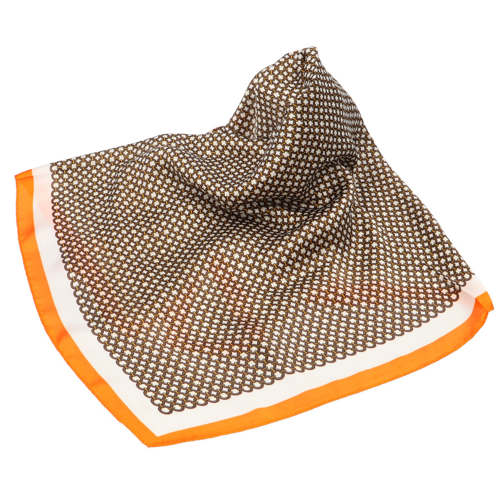 スカーフ レディース 70cm 通販 サテン 正方形 ストール バンダナ リボン 大判 ヘアアクセサリー ヘアアレンジ カバンスカーフ バッグスカーフ スカーフ | ブランド登録なし | 05