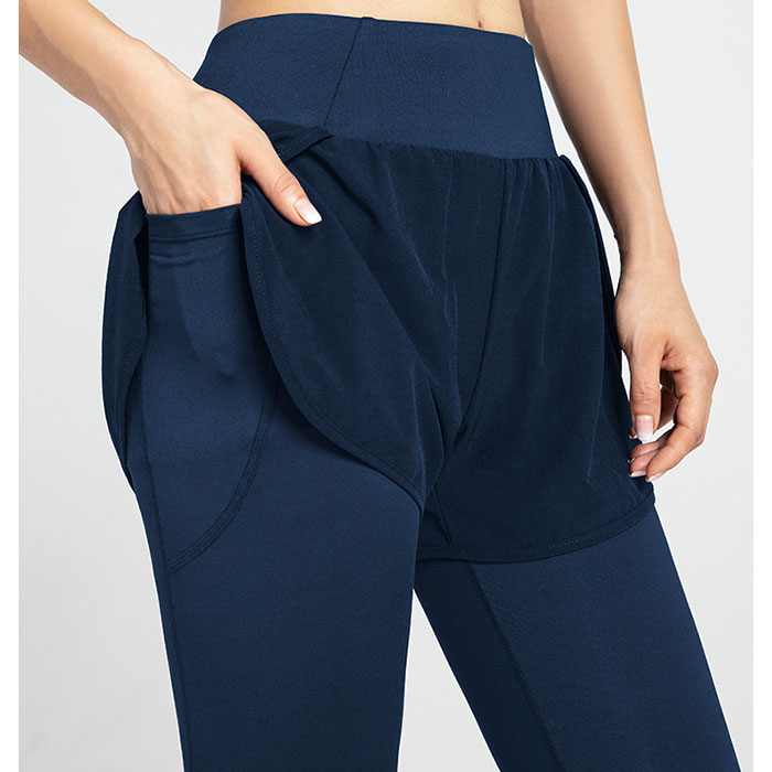 ショートパンツ付きレギンス ヨガ 通販 ヨガパンツ ヨガウェア フィットネスパンツ ハイウエスト スポーツパンツ レディース ショートパンツ付きレギンス |  | 02