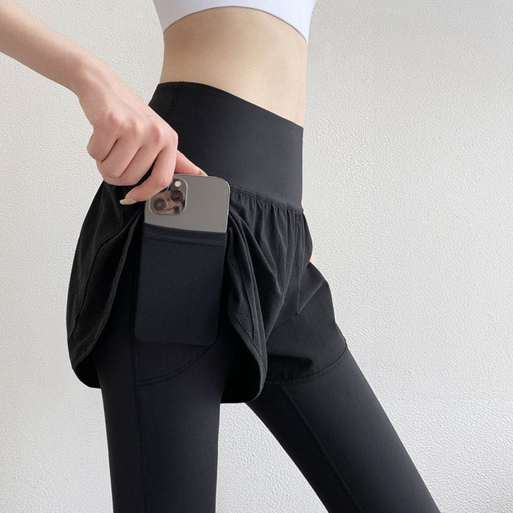ヨガ レギンス 通販 ヨガパンツ レディース ショートパンツ パンツ ホットヨガ フィットネス ショートパンツ付き スポーツウェア ポケット ジムウェア ヨガ | BACKYARD FAMILY | 02