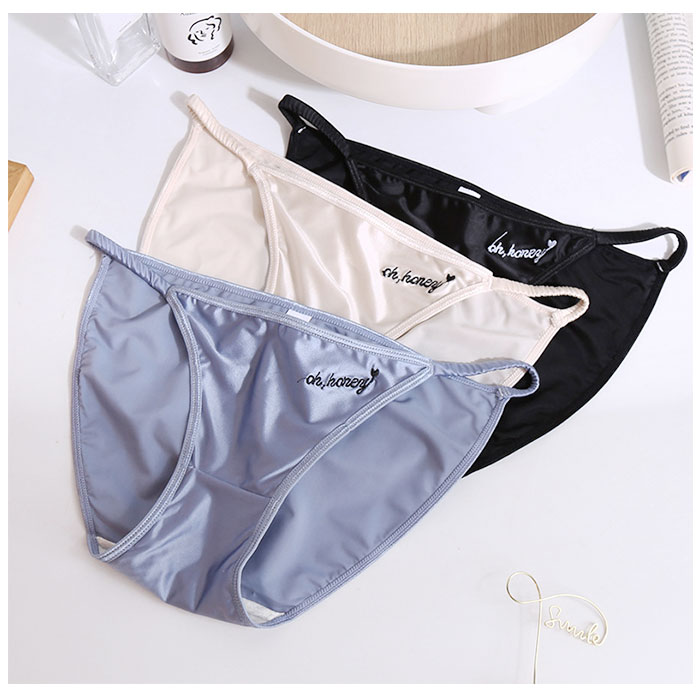 ショーツ レディース パンツ 通販 インナー パンティー ショーツ 下着 肌着 サテン ローライズ ローウエスト ハーフバック ヒップハング ゴム紐パン ショーツ | BACKYARD FAMILY | 08