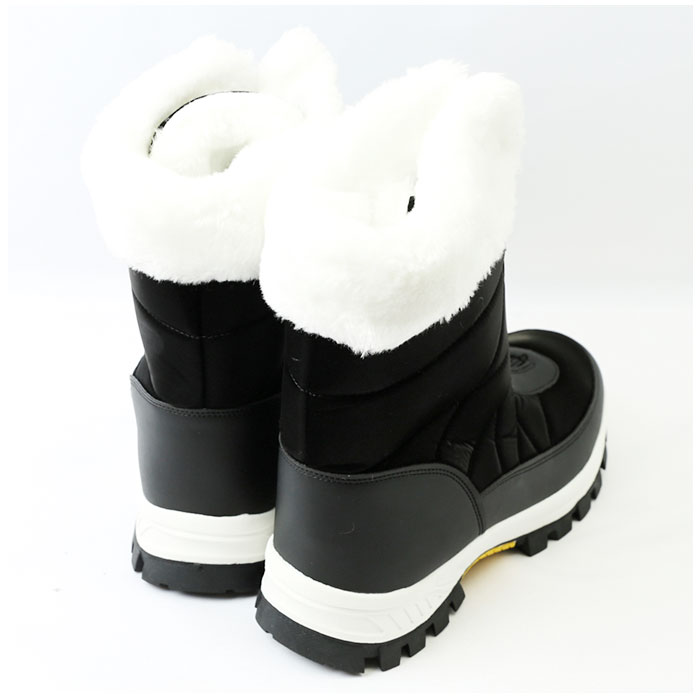 スノーブーツ レディース 通販 スノーシューズ 冬 ブーツ シューズ くつ 靴 ハイカット ファスナー付き 防寒 冬用 ムートン ボア 軽量 撥水 スノーブーツ | BACKYARD FAMILY | 15