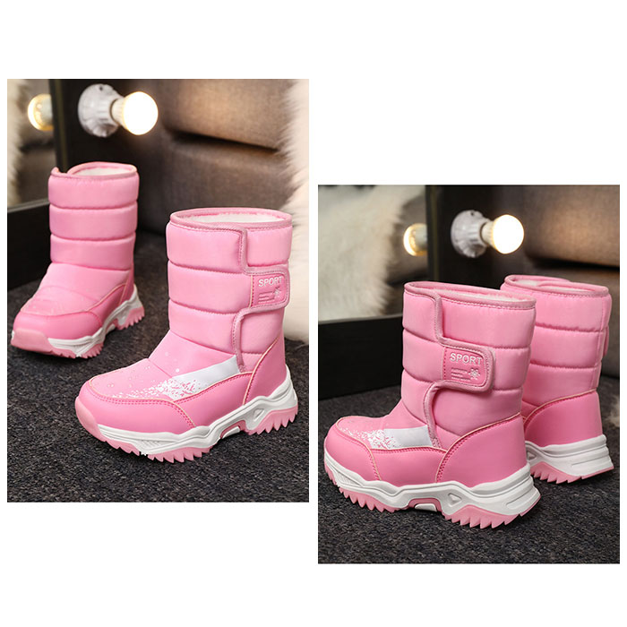 スノーブーツ キッズ おしゃれ 通販 長靴 キッズブーツ スノー ブーツ 雪遊び こども 子供 雪 遊び 男の子 女の子 防寒 あったか ファスナー なし スノーブーツ |  | 06