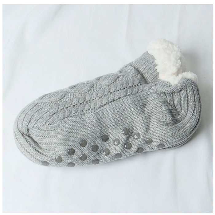 ルームソックス もこもこ 2足セット 通販 レディース メンズ ソックス 厚手 靴下 暖かい 滑り止め すべりどめ モコモコ くつ下 ふわふわ ルームソックス |  | 11