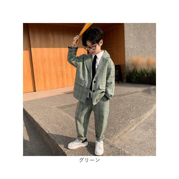 フォーマルスーツ 男の子 2点セット ゆったり 通販 フォーマル スーツ パンツスーツ ジャケット パンツ 子供スーツ セットアップ 子供服 フォーマルスーツ |  | 10