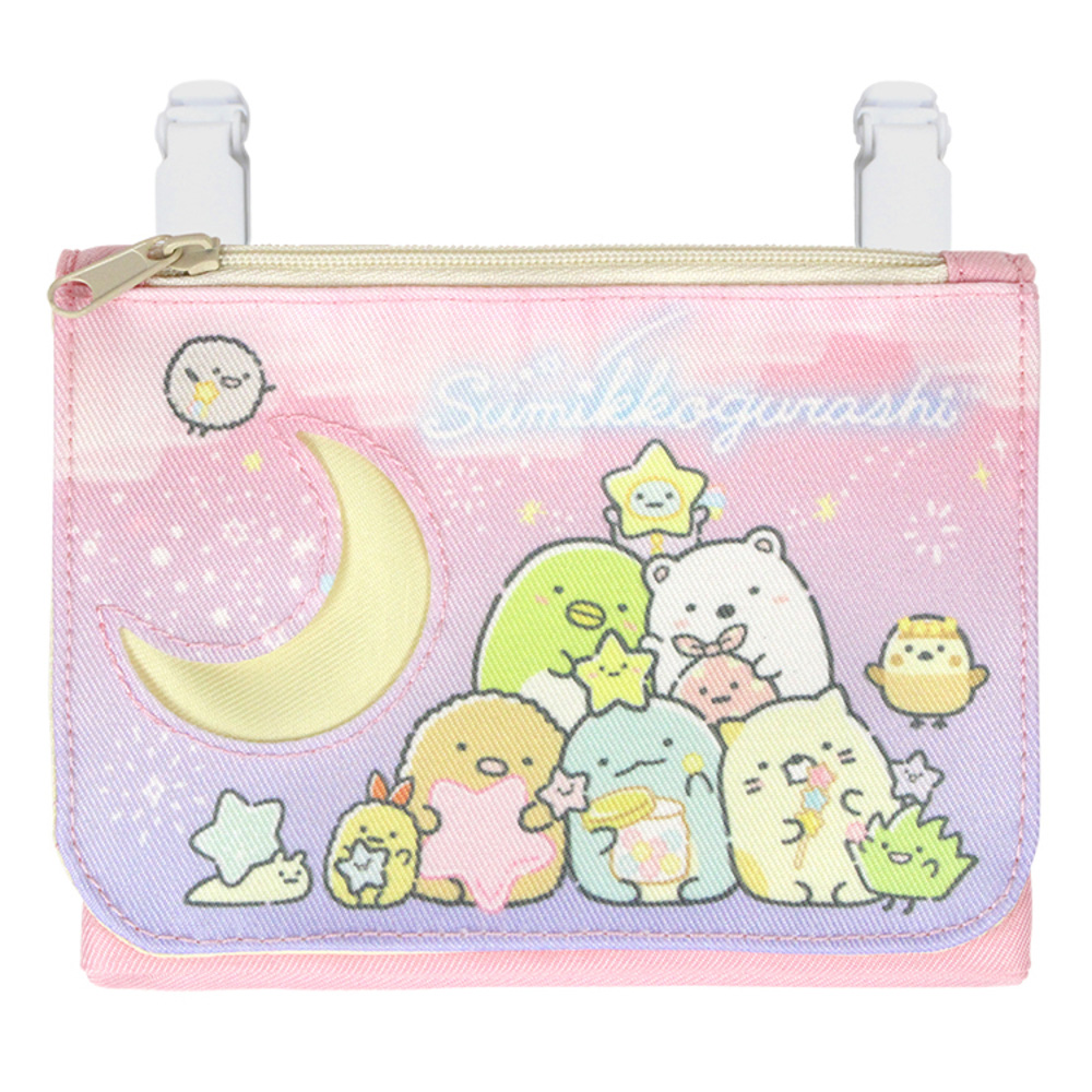 移動ポケット 女の子 通販 ポケットポーチ キャラクター グッズ すみっコぐらし ティッシュケース ポケットティッシュ クリップ ポケット ポーチ 移動ポケット | すみっコぐらし | 04