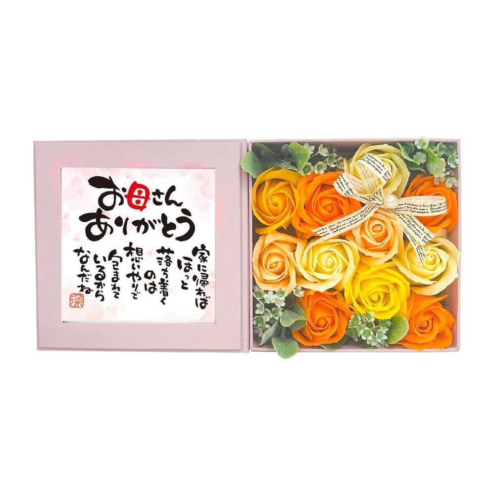 ソープフラワー 通販ソープフラワー ボックス 入浴剤 ポエムボックス バスフレグランス 花の形 花びら 造花 ギフト プチギフト 贈り物 石鹸 せっけん バス用品 | ブランド登録なし | 18