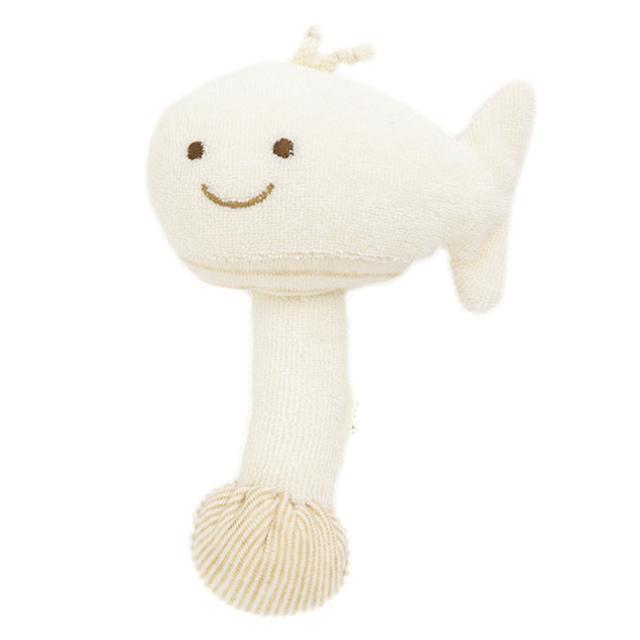 pompkins 通販pompkins baby カエル がらがら ガラガラスティック 鈴入り かえる 蛙 POMPKINS ポプキンズ ハンドメイド オーガニックコットン100％ 赤ちゃん 磯 | pompkins baby | 02