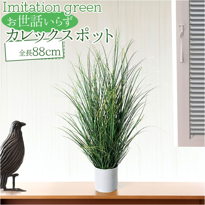 フェイクグリーン カレックス 通販 インテリアグリーン 人工観葉植物