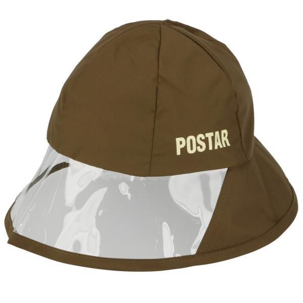 レインハット キッズ 通販 子ども 子供 自転車 アウトドア 雨の日 かわいい 帽子 ハット おしゃれ シンプル 透明つば クリア ブラック 黒 ジュニア レインハット | ブランド登録なし | 04