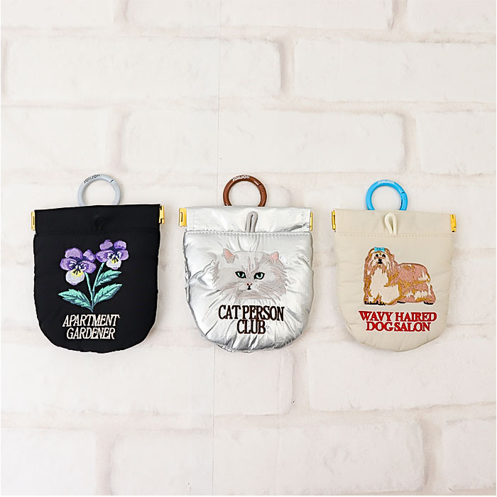 ゴミ箱 POY ゴミ箱 ポーチ 通販 携帯用ゴミ箱 ミニ ゴミ入れ 刺繍 携帯ゴミ箱 エチケットポーチ ごみ入れ 小物入れ ミニポーチ ヘミングス ポーイ |  | 05