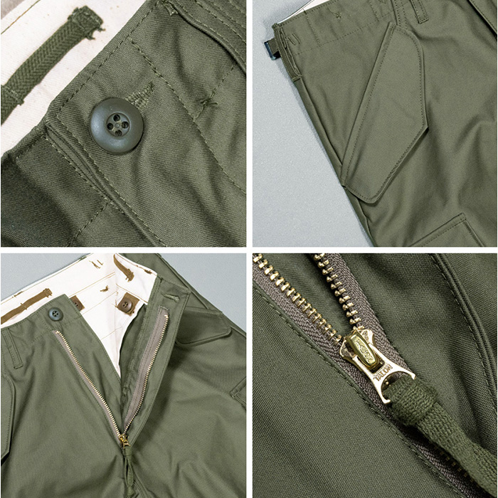 パンツ M-65 米軍タイプ M-65フィールドパンツ ノンウォッシュ PP062YN
