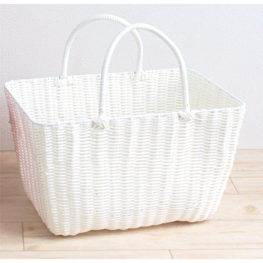 村田屋産 バスケット トート 通販 ランドリーバスケット ランドリー かごバッグ かごバック カゴバッグ カゴバック ショッピングバッグ 村田屋産 |  | 02