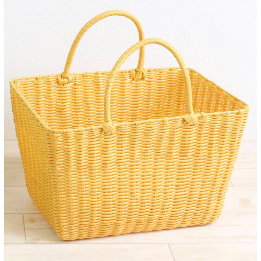 村田屋産 バスケット トート 通販 ランドリーバスケット ランドリー かごバッグ かごバック カゴバッグ カゴバック ショッピングバッグ 村田屋産 |  | 03
